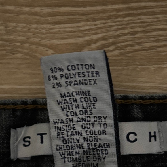 VINTAGE Y2K Gap Bootcut Jeans Low Rise Dark Faded Wash Pockets - Picture 7 of 8